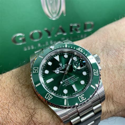 Rolex submariner green bezel